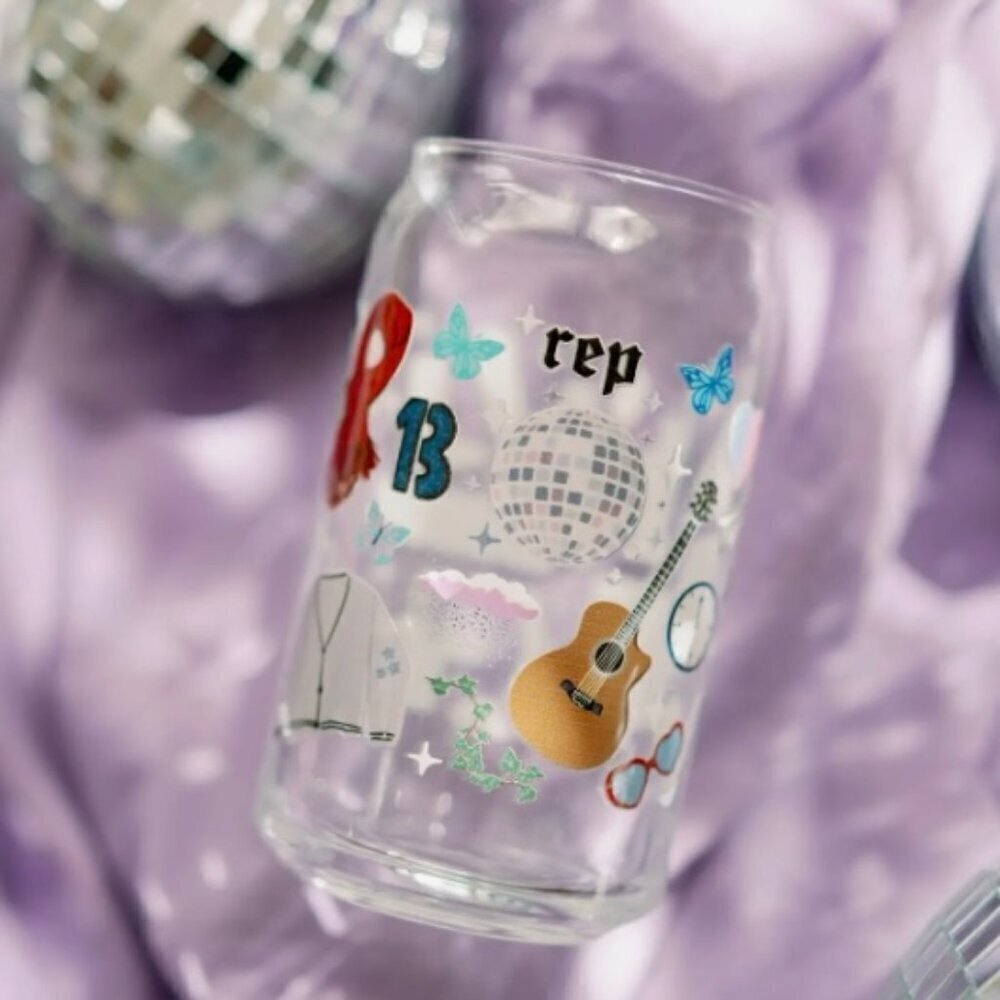 TAYLOR SWIFT BEER CAN GLASS